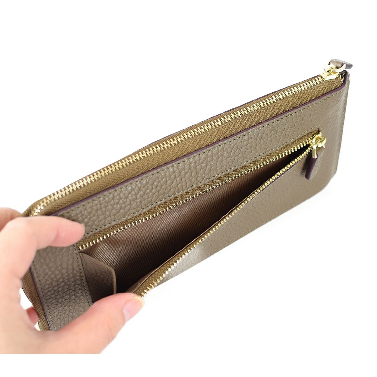 ウォレット 財布 L字 マルゴー レザー