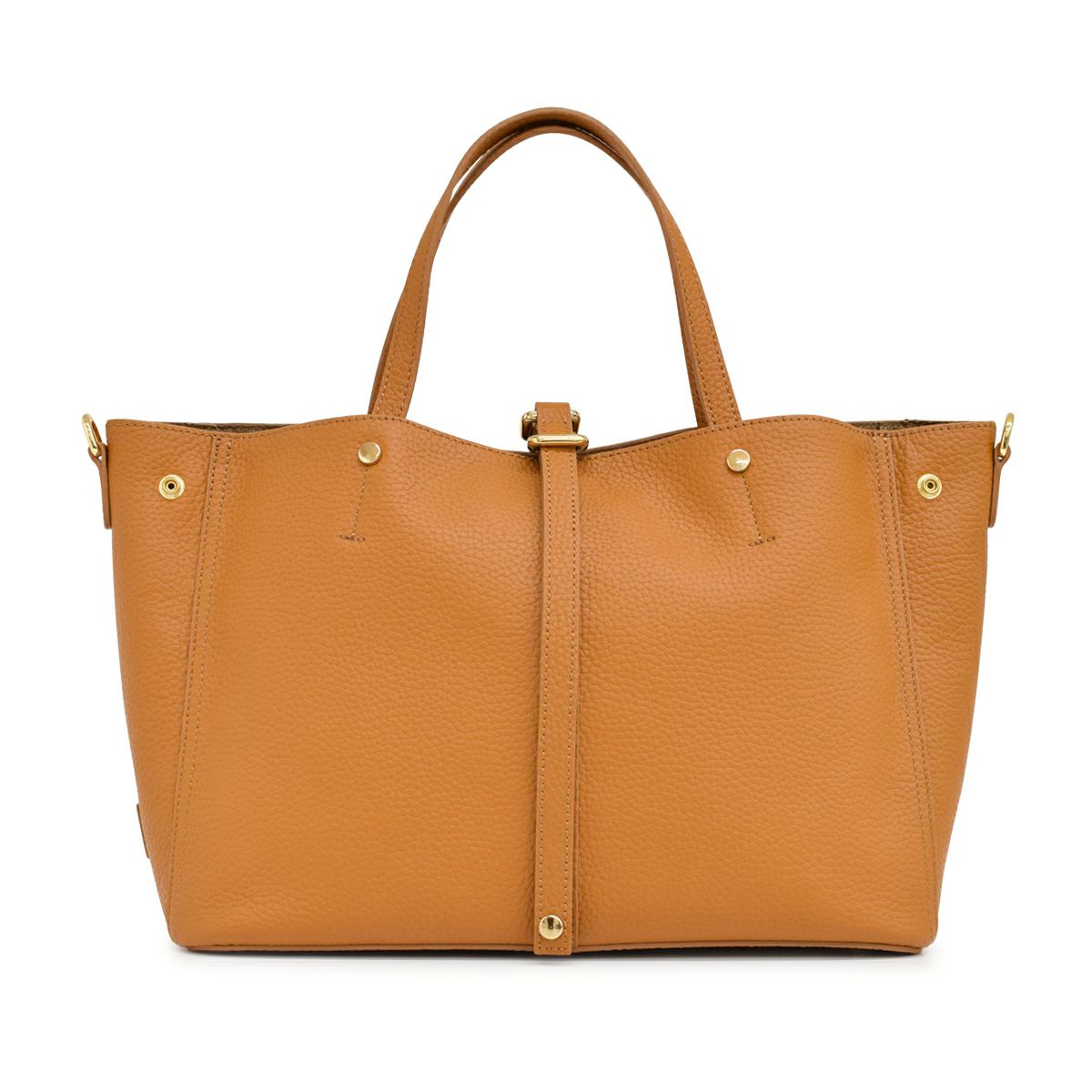 2wayシュリンクレザーハンドバッグ