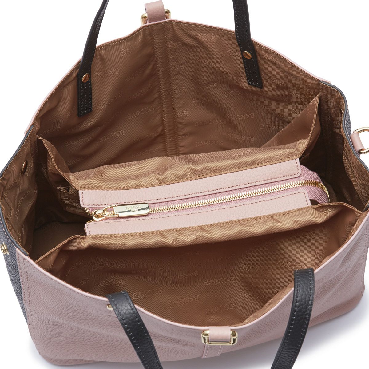 2wayシュリンクレザーハンドバッグ