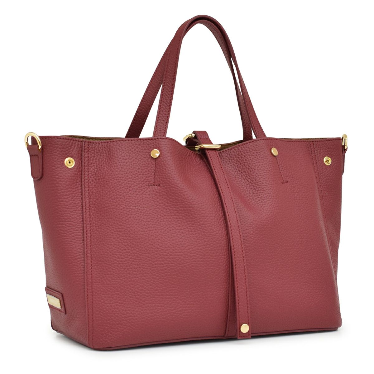 2wayシュリンクレザーハンドバッグ