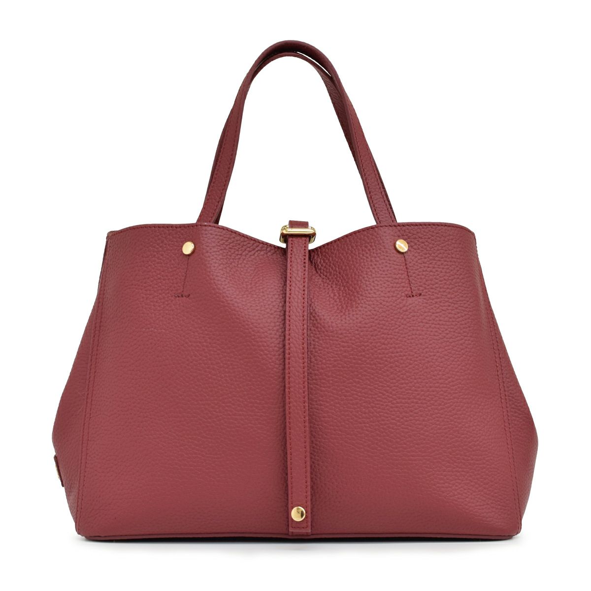 2wayシュリンクレザーハンドバッグ