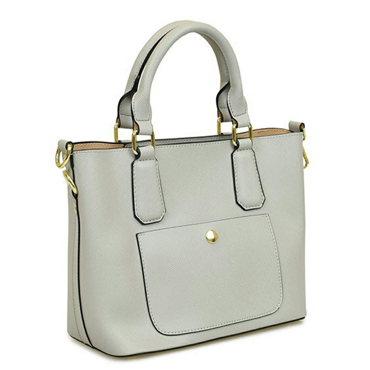 ハンドバッグ 2way フェイクレザー