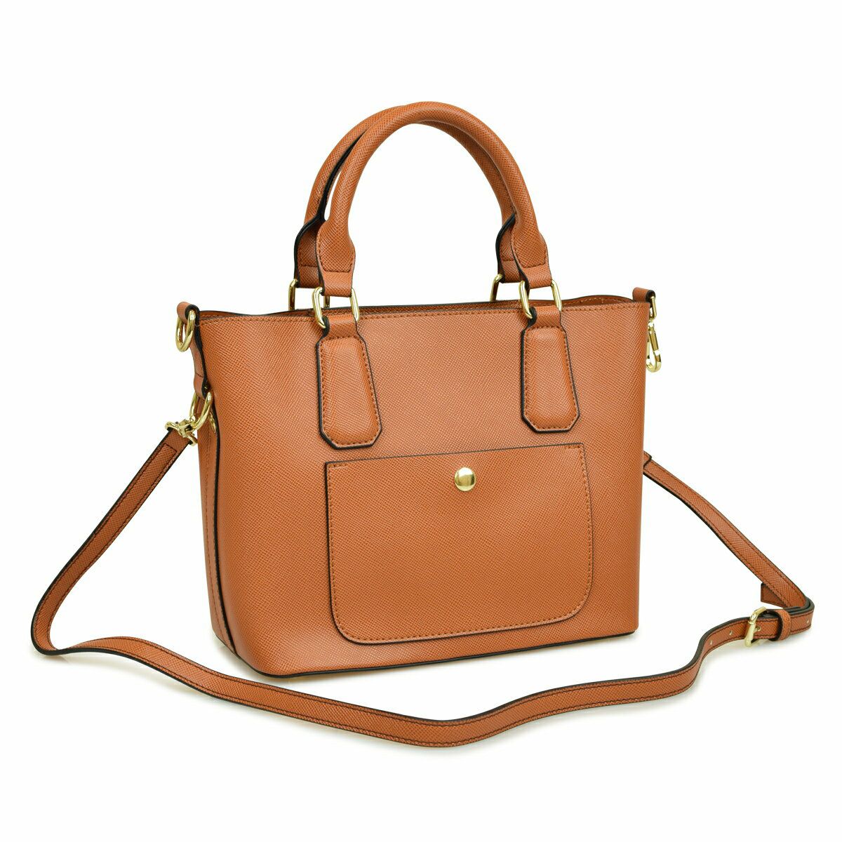 ハンドバッグ 2way フェイクレザー