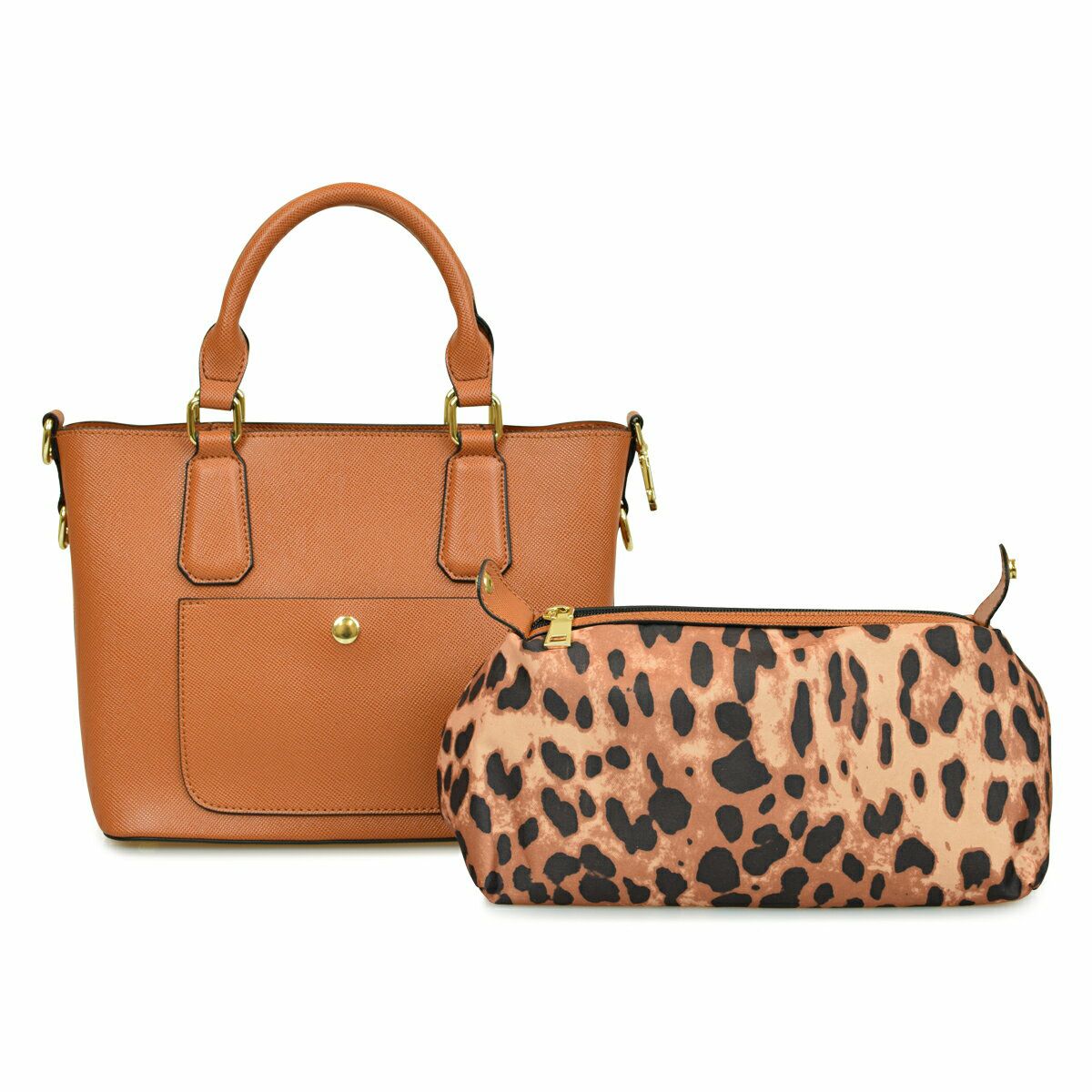 ハンドバッグ 2way フェイクレザー