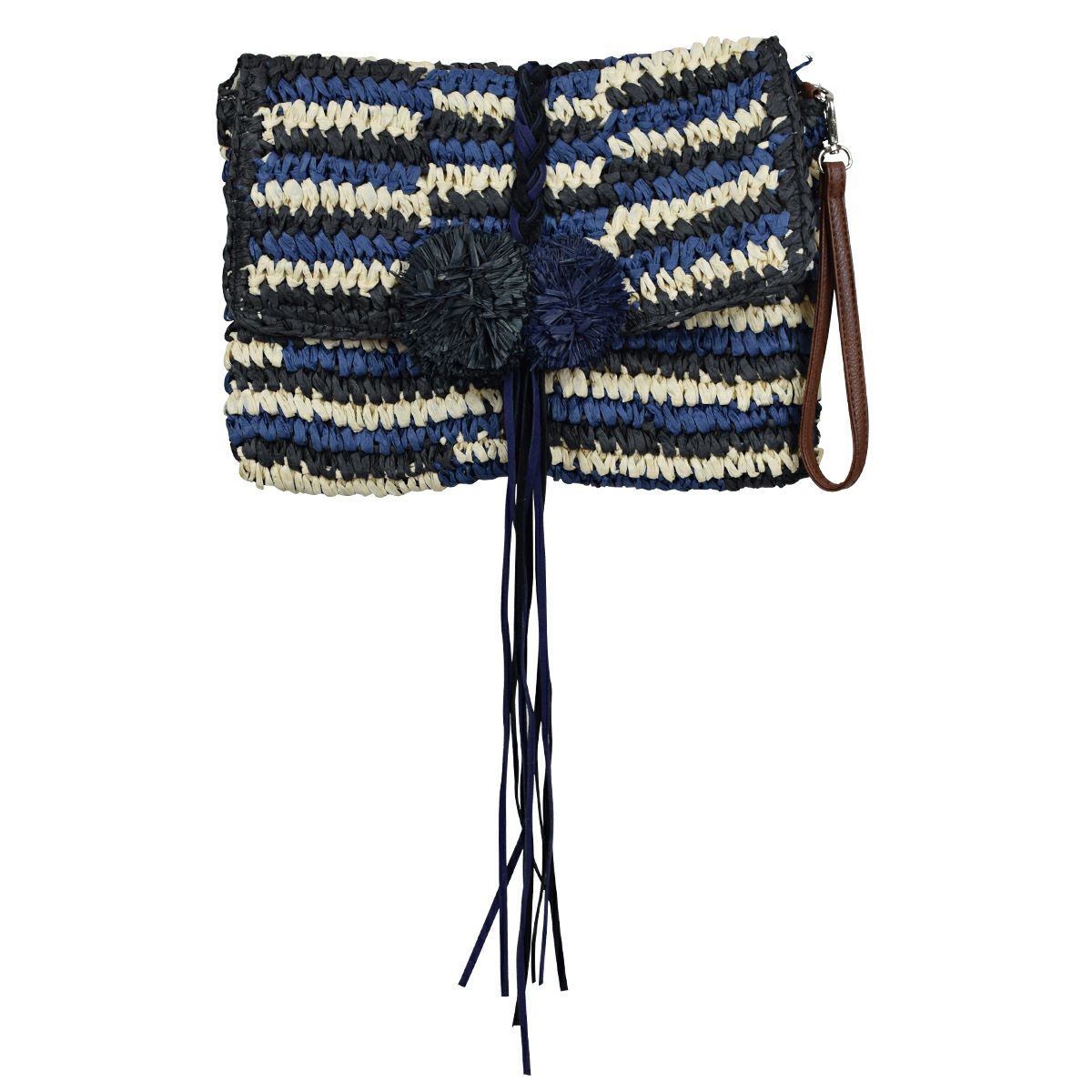 クラッチバッグ ストロー サマーバッグ