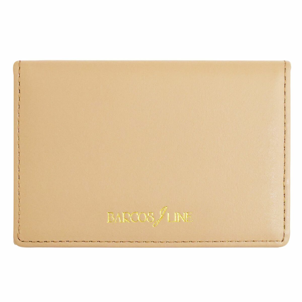 名刺入れ 風琴マチ レザー