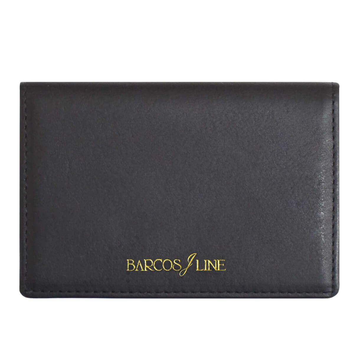 名刺入れ 風琴マチ レザー