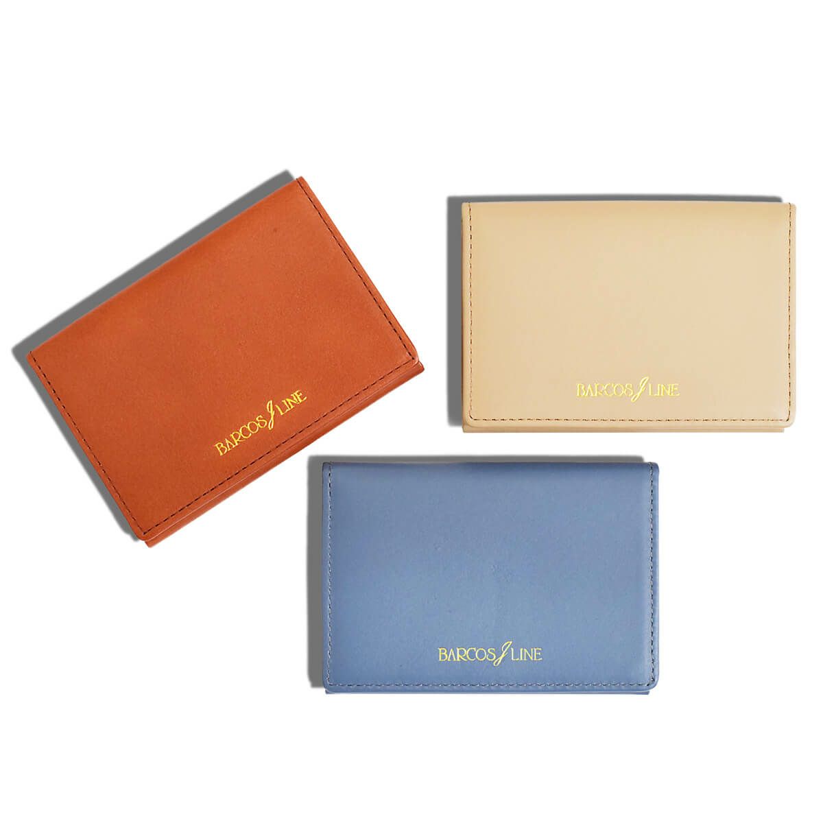 名刺入れ 風琴マチ レザー