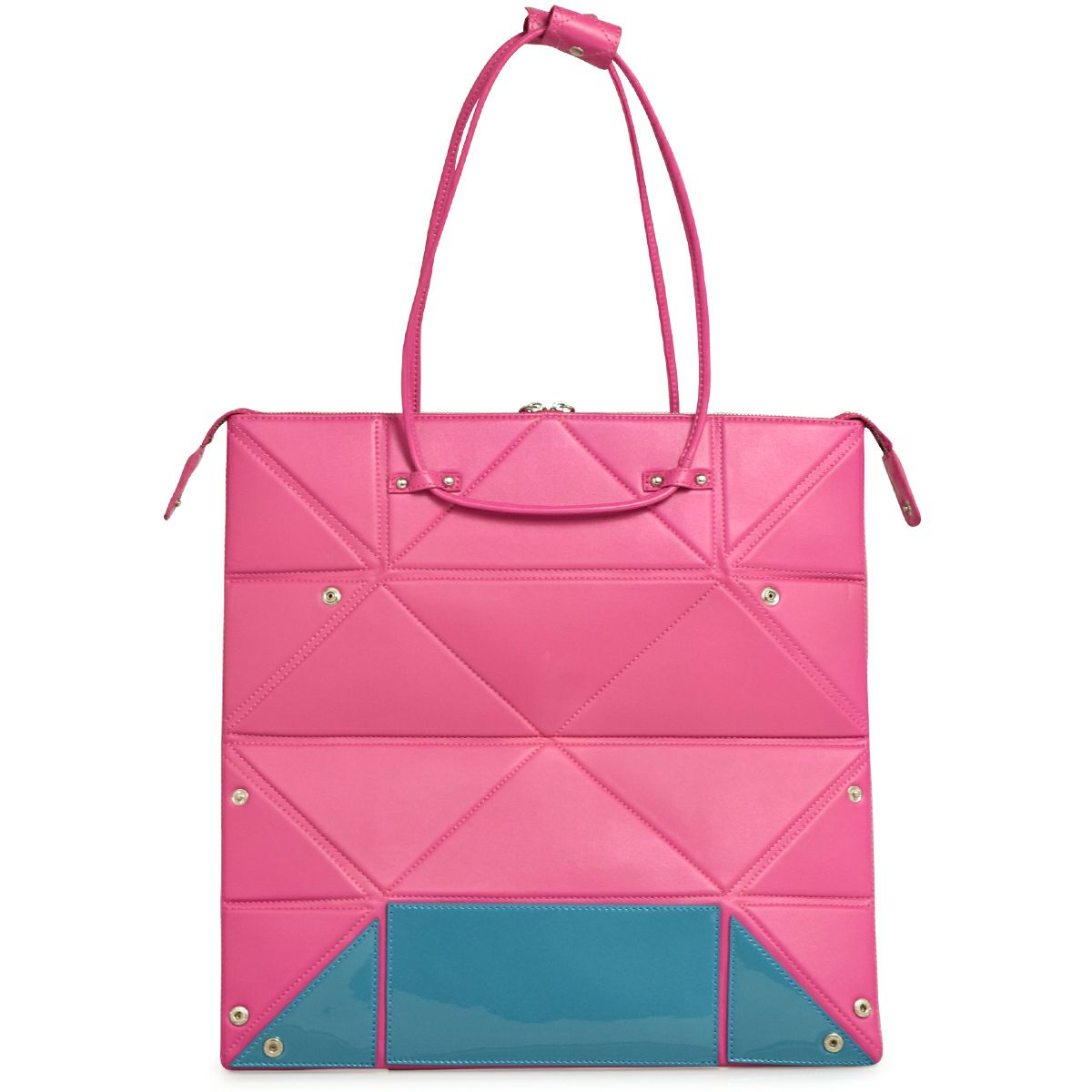カメレオン ハンドバッグ Aries 折紙 ラージ LARGE