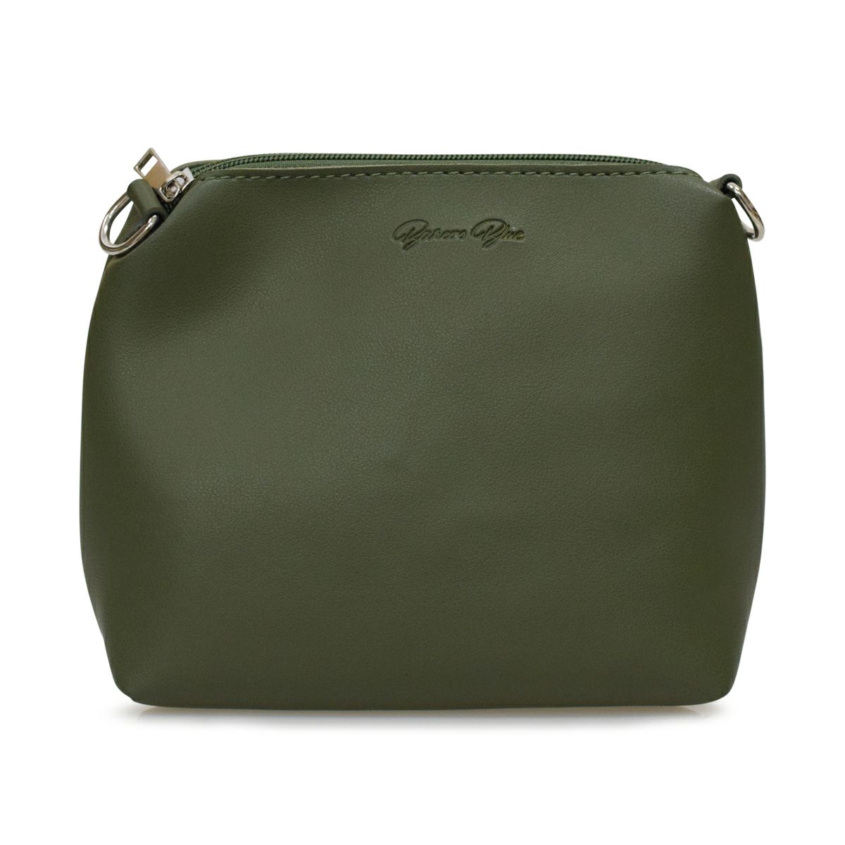 フェイクレザーショルダーバッグ