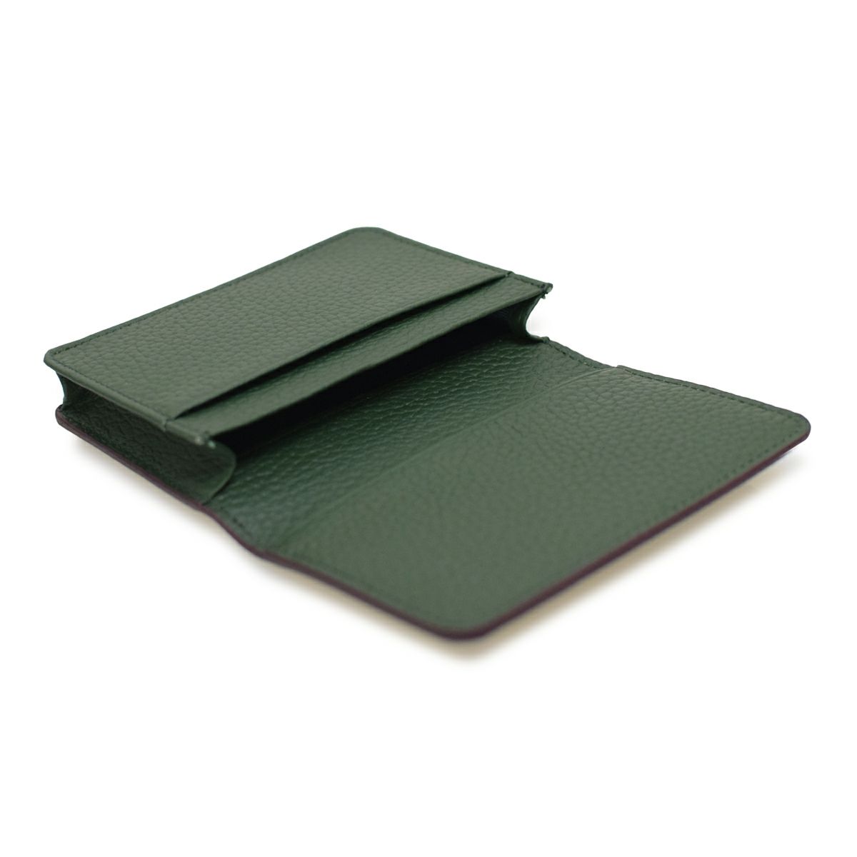 シュリンクレザーマチ付きカードケース