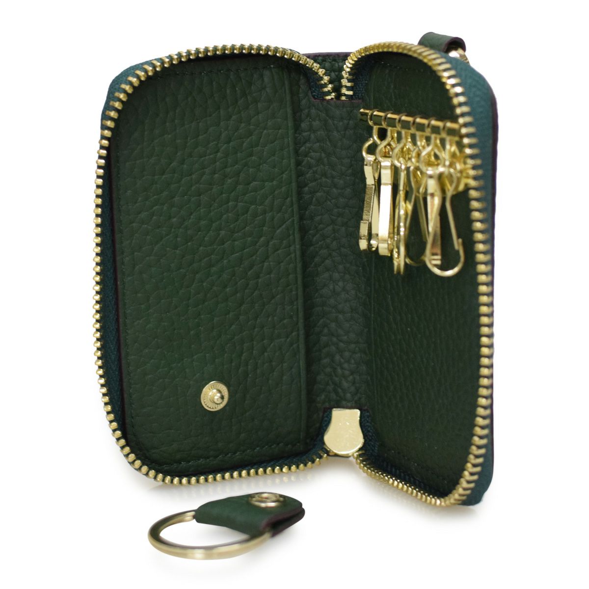 シュリンクレザーキーケース