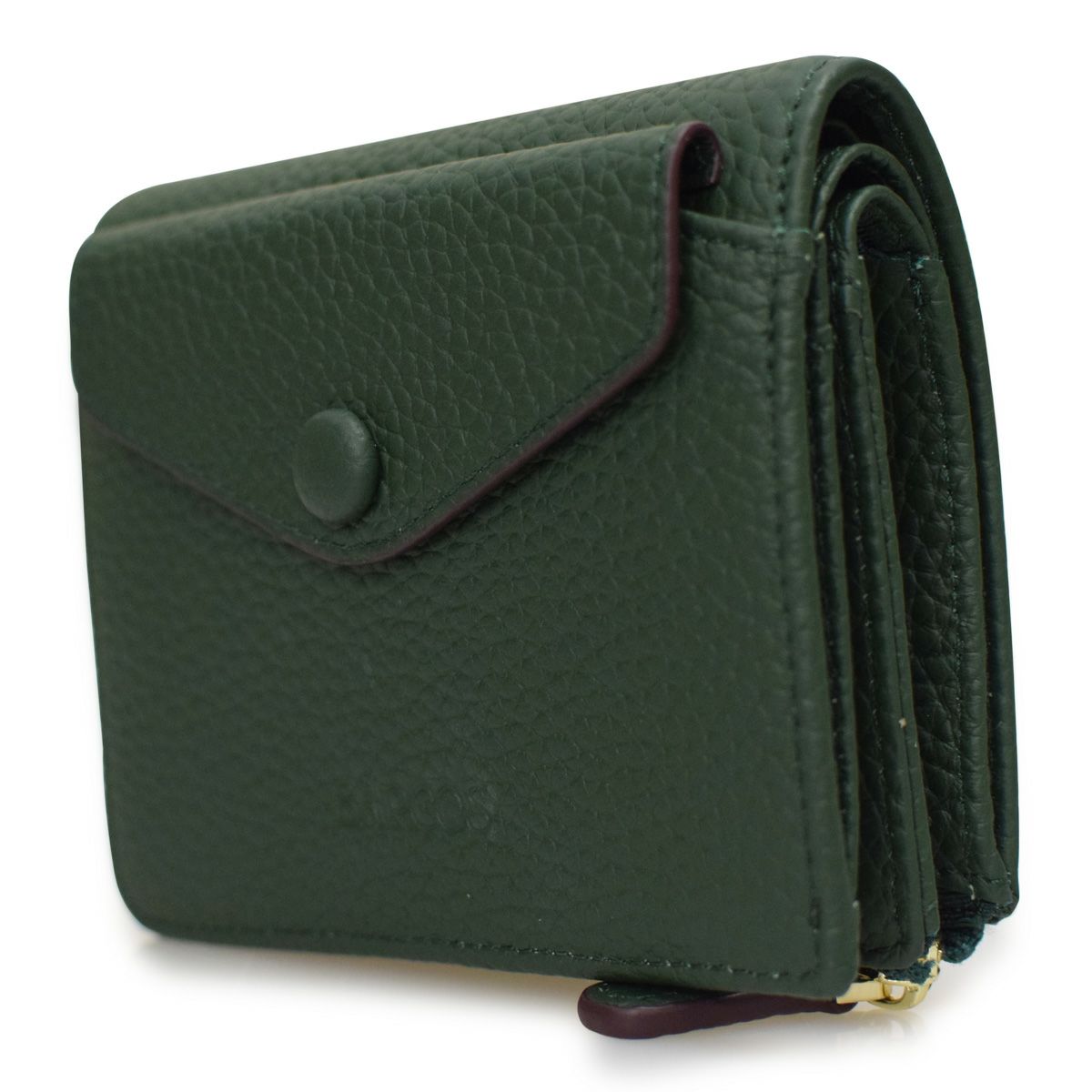 シュリンクレザーL字ファスナーウォレット