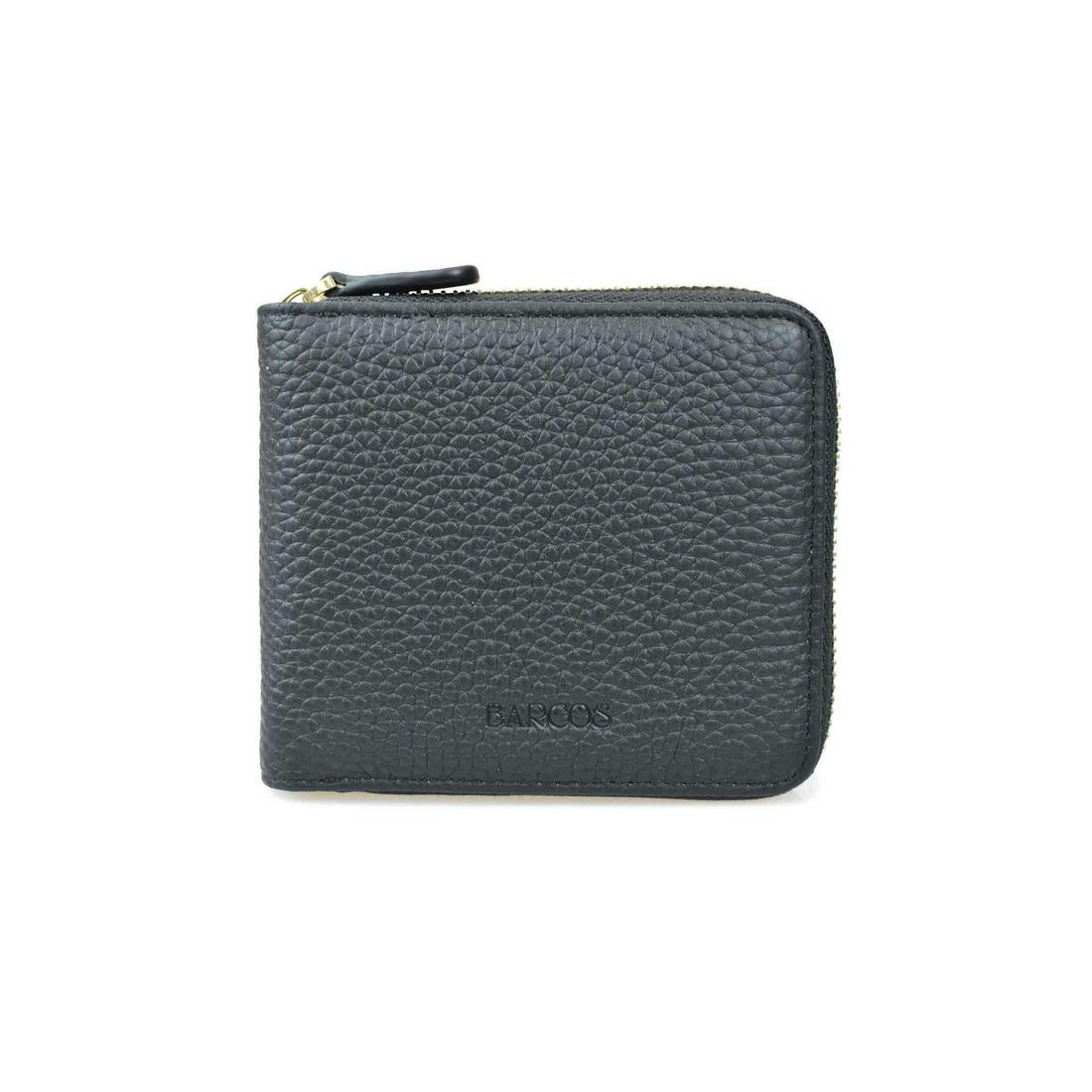 シュリンクレザーラウンドジップスモールウォレット