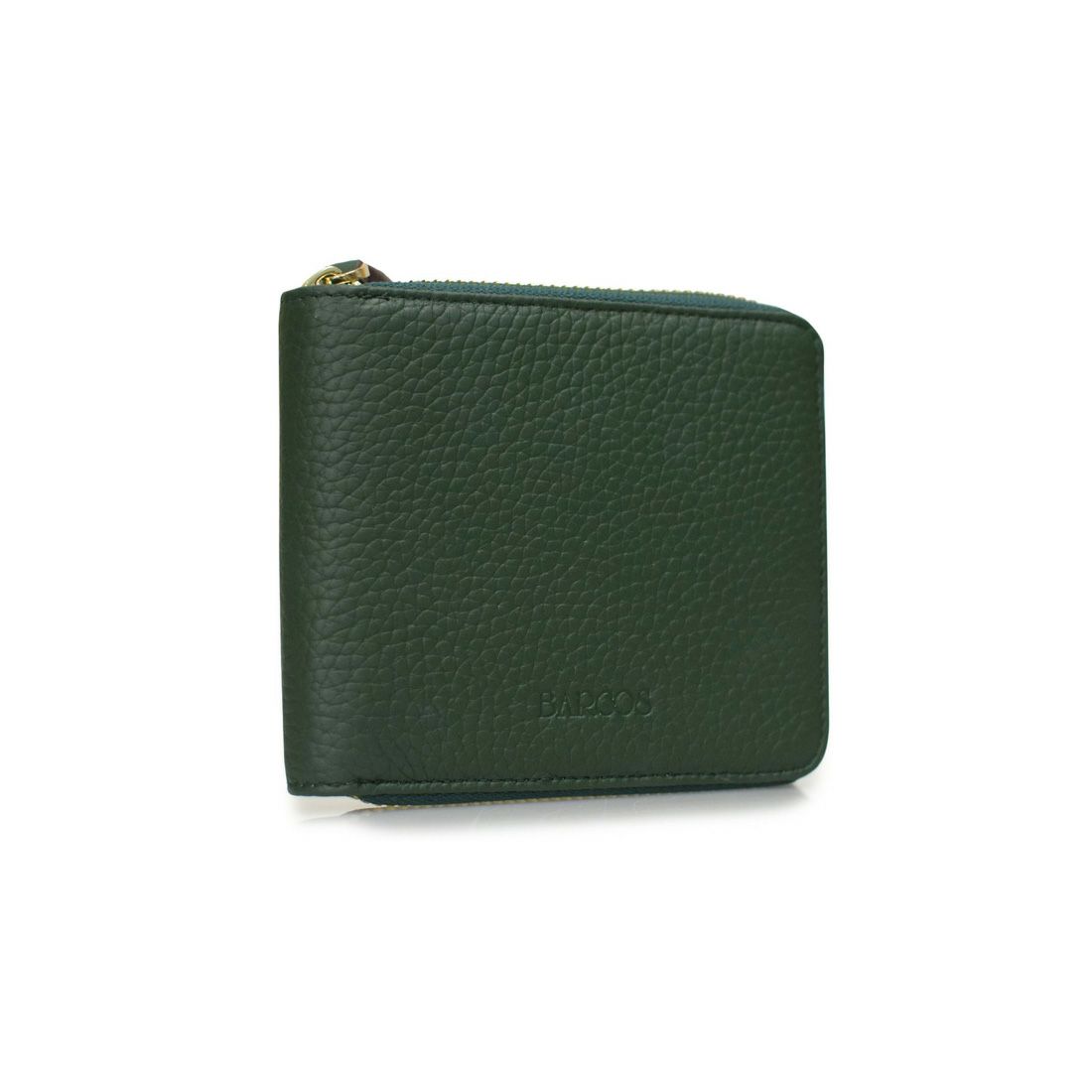 シュリンクレザーラウンドジップスモールウォレット