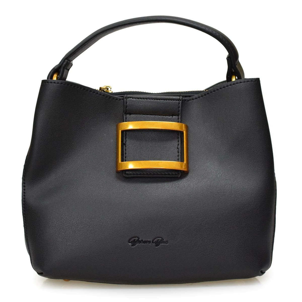 バイカラーハンドバッグ