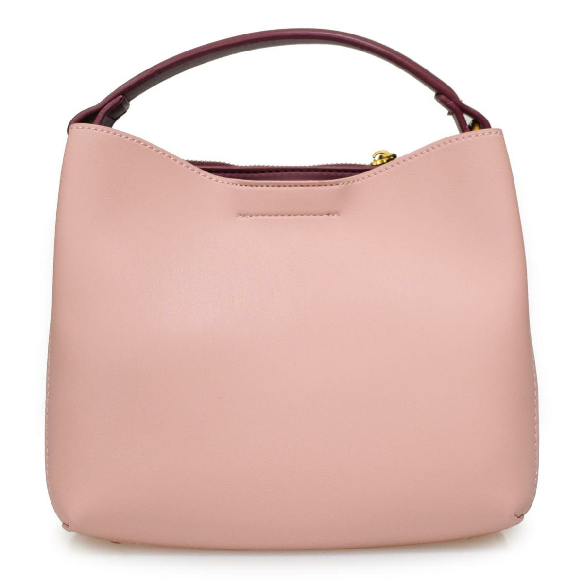 バイカラーハンドバッグ