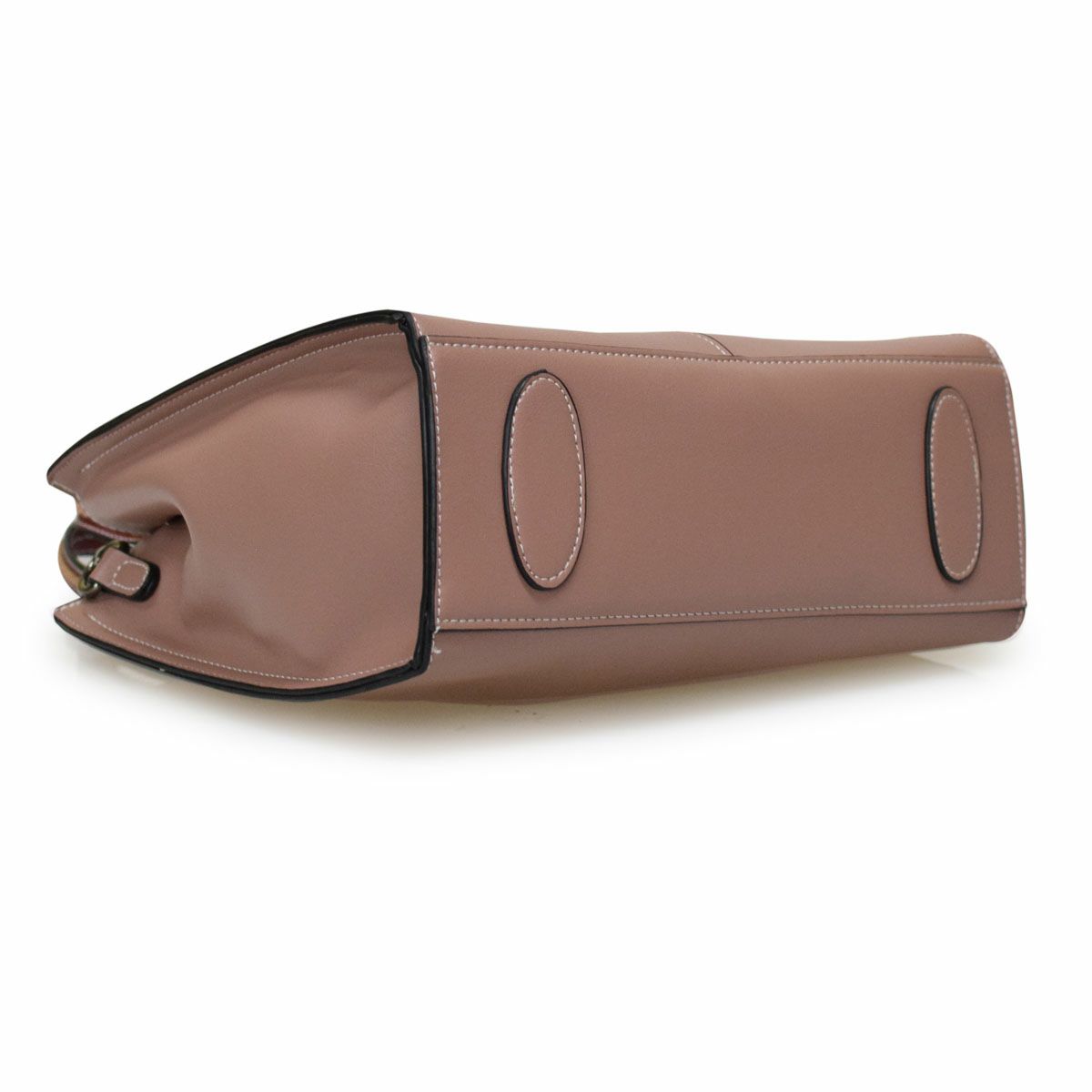 バイカラーハンドバッグ