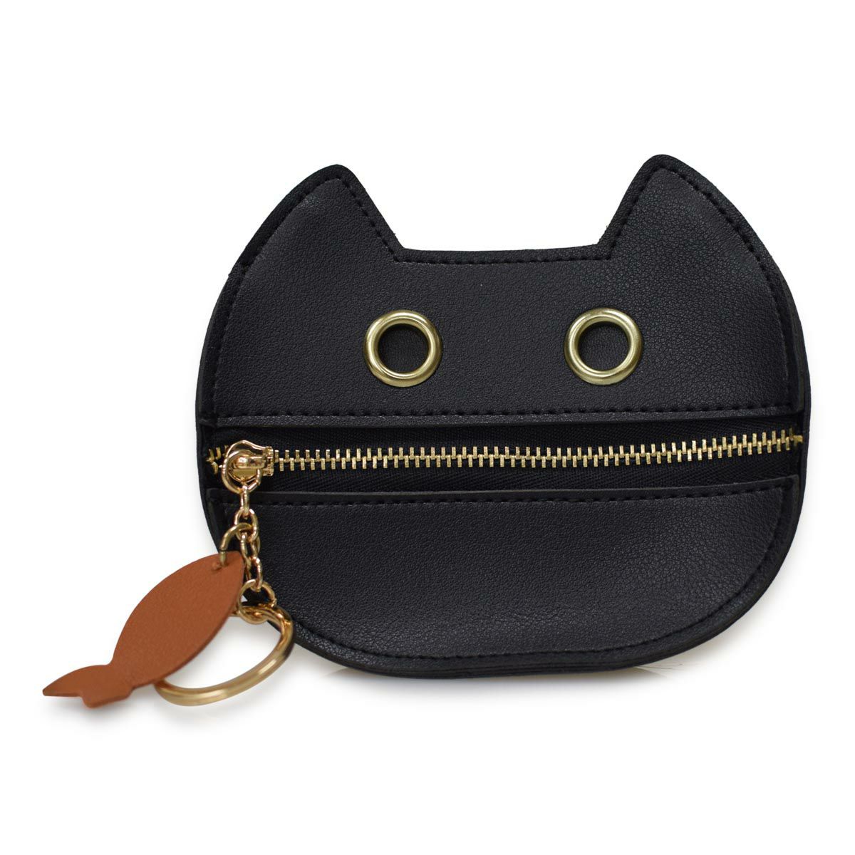 キャットデザインミニポーチ