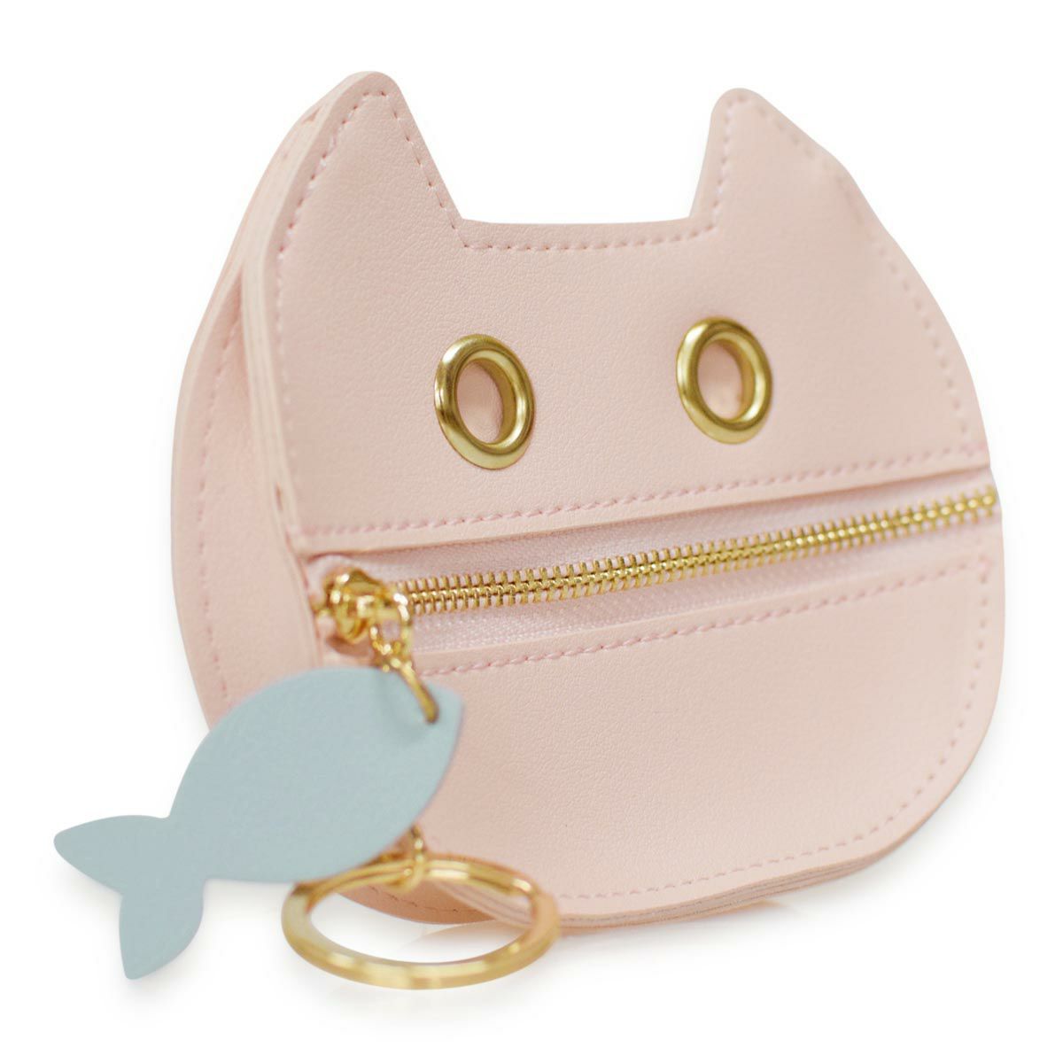 キャットデザインミニポーチ