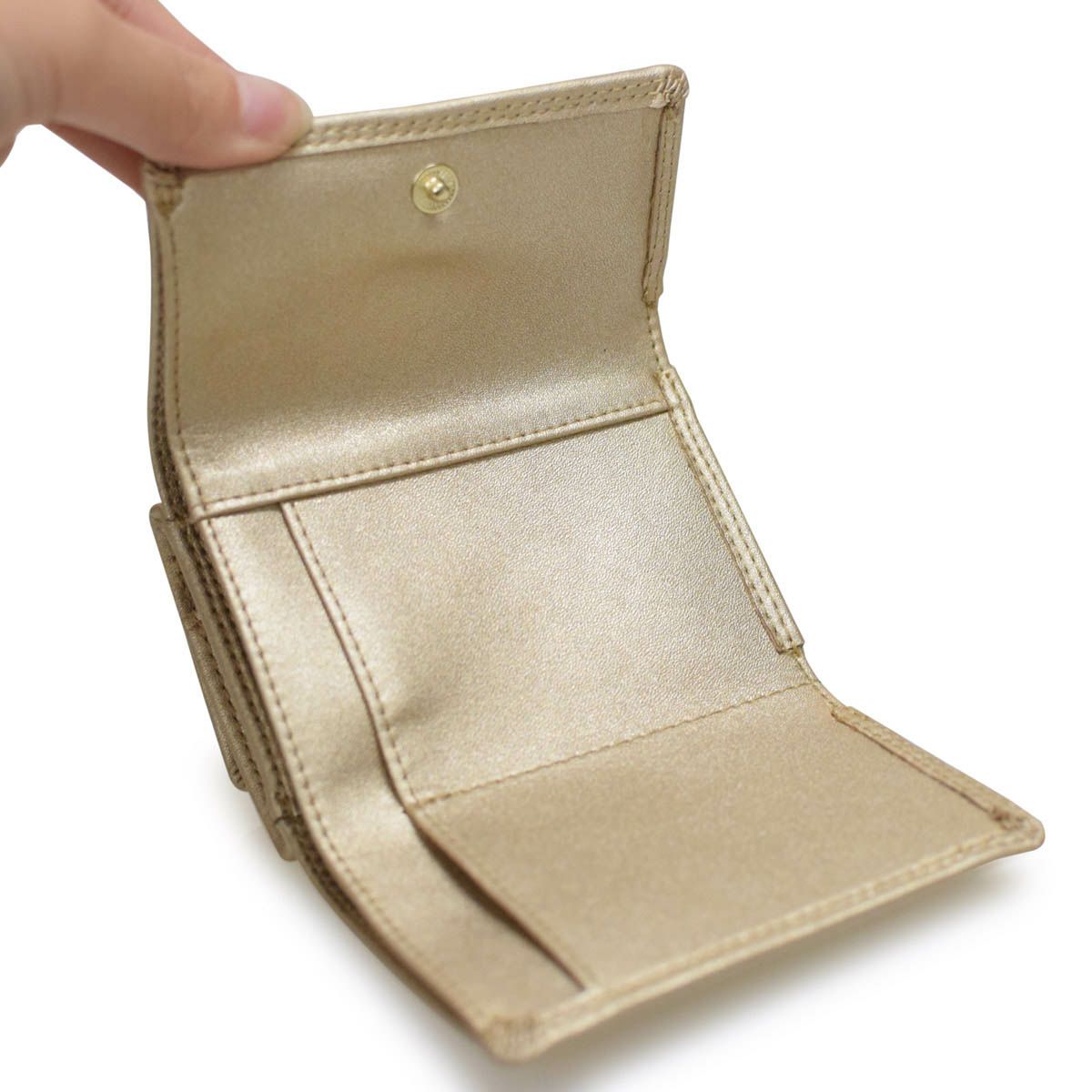 コンパクトウォレット プラム