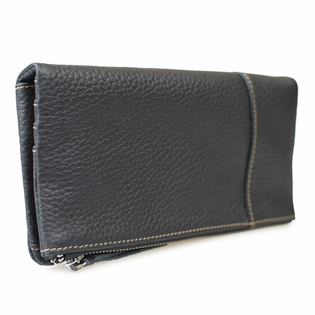 シュリンクレザー長財布