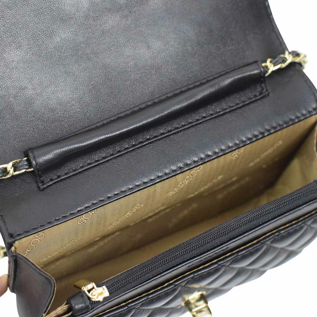 キルティングレザーポシェット