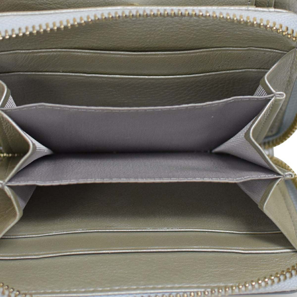 レザー二つ折りウォレット