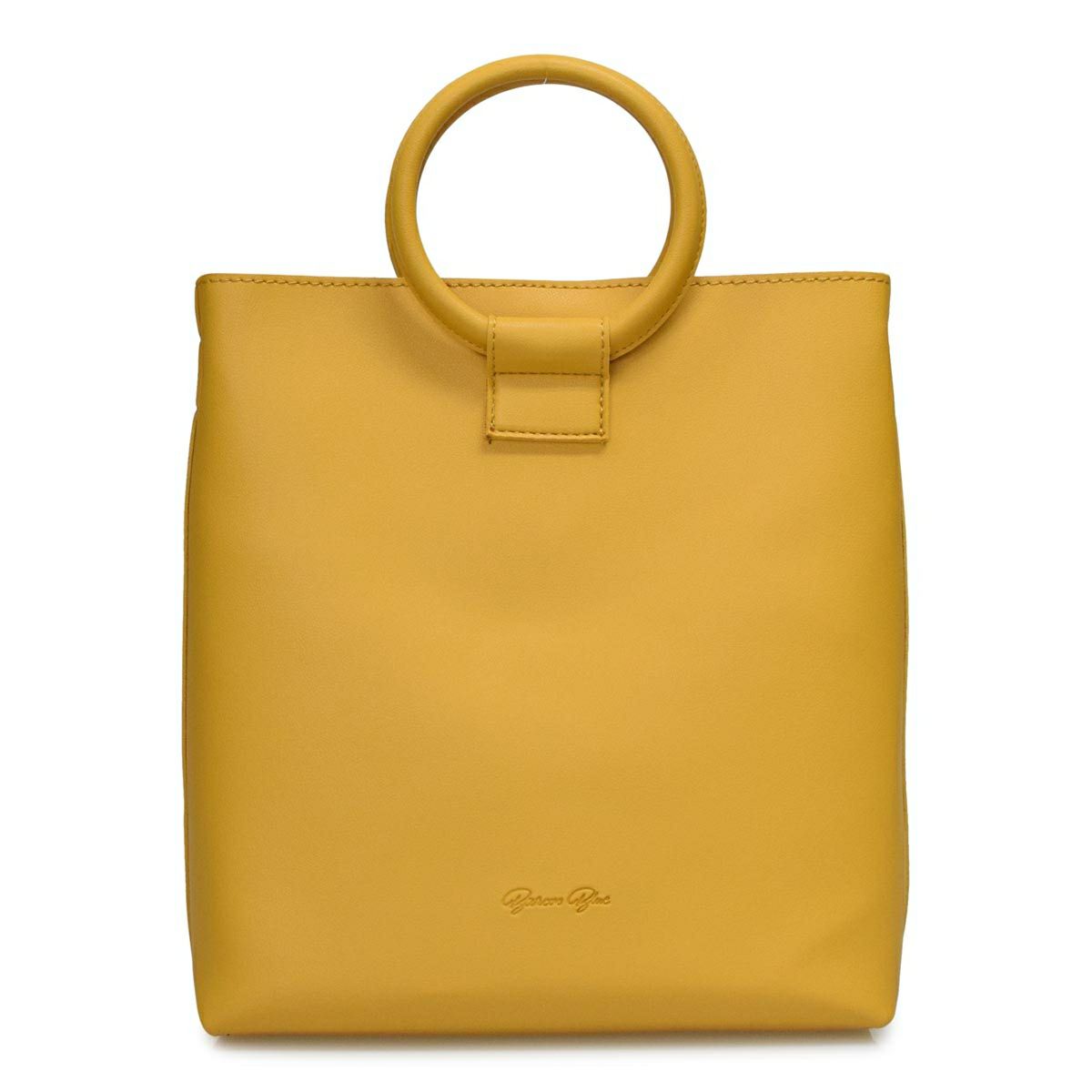 リングハンドル2wayハンドバッグ