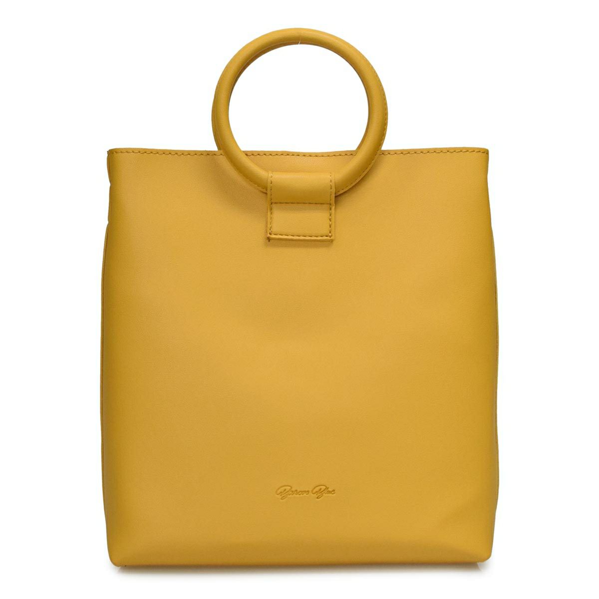 リングハンドル2wayハンドバッグ