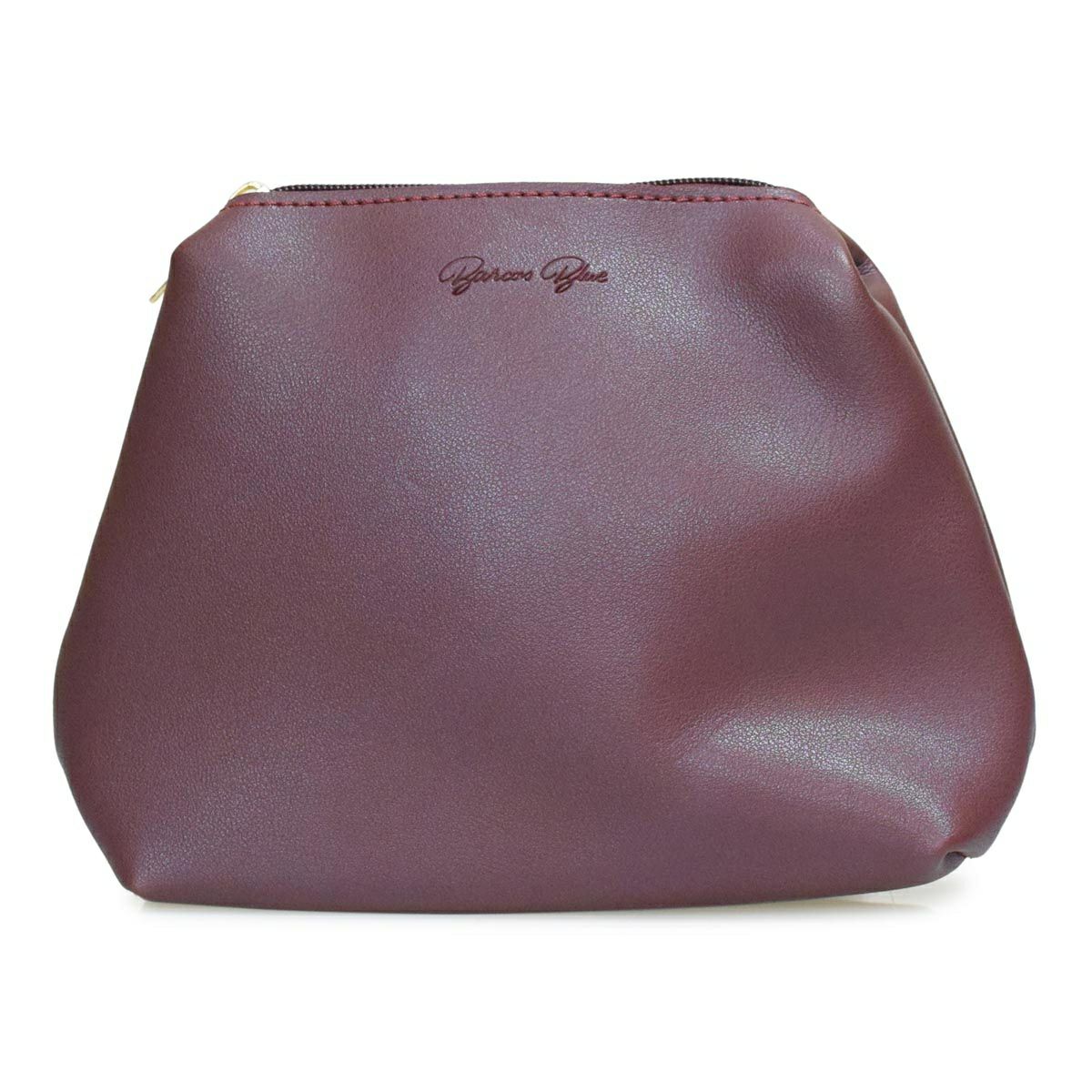 フェイクレザーショルダーバッグ