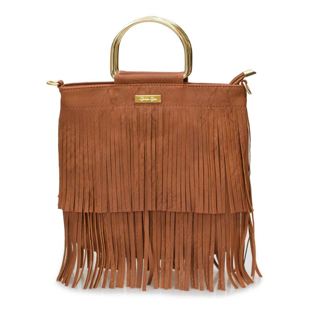 フリンジ2wayハンドバッグ