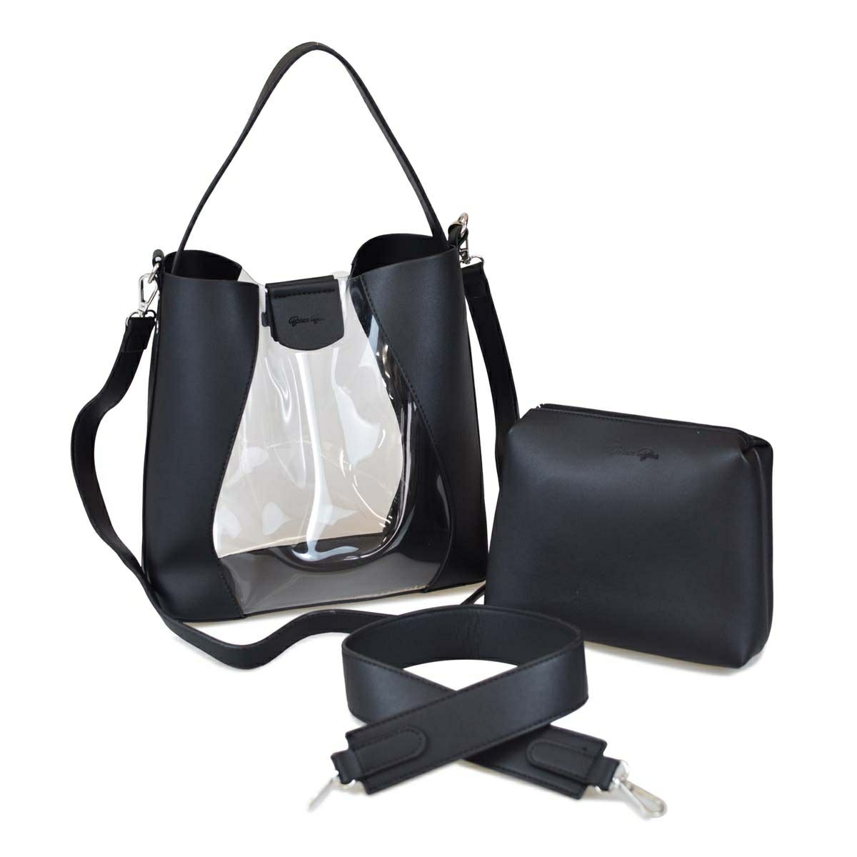 バルコスブルークリアバッグ