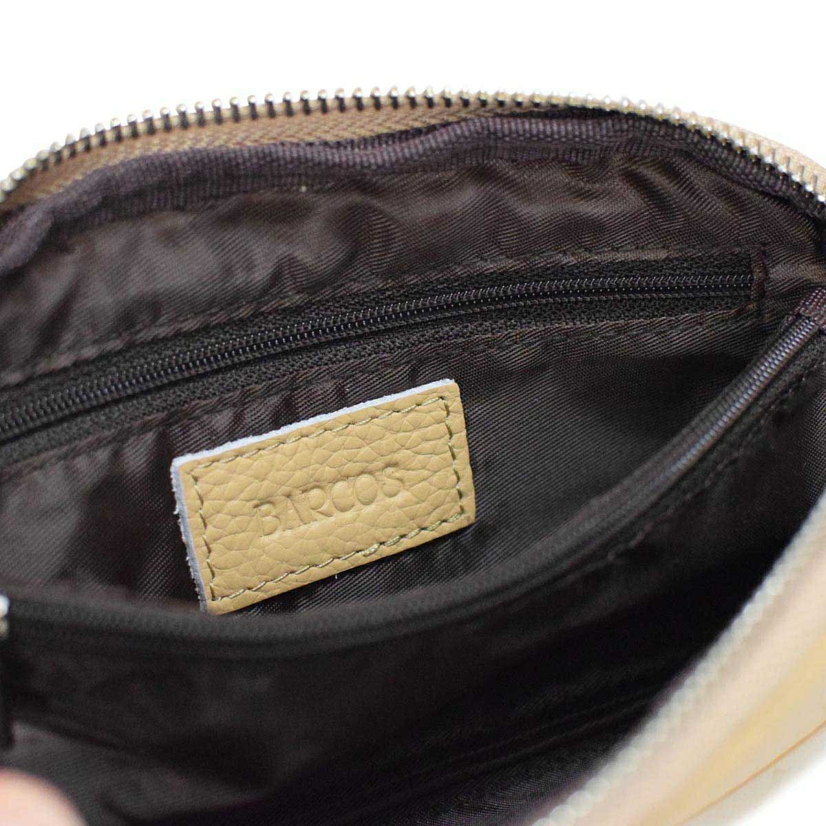 シュリンクレザーミニポーチ