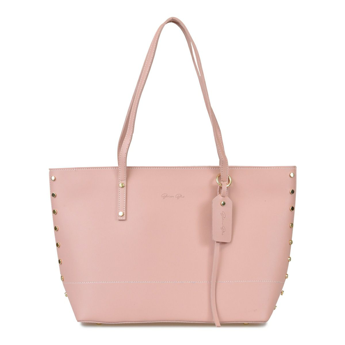 リベット付きトートバッグ