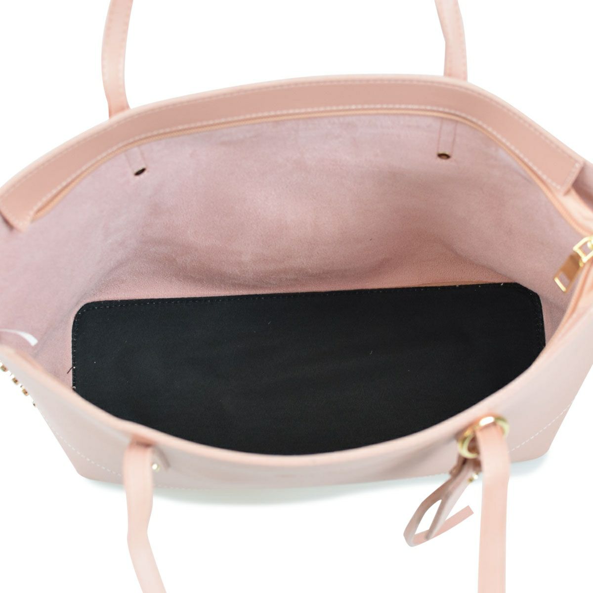 リベット付きトートバッグ