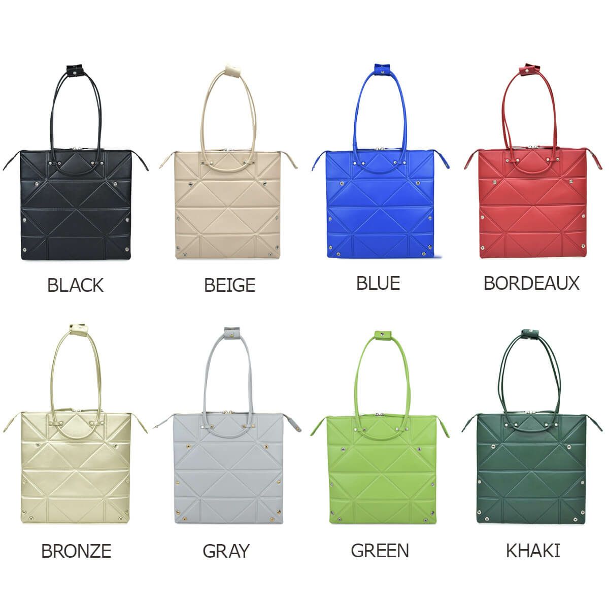 カメレオン ハンドバッグ Aries 折紙