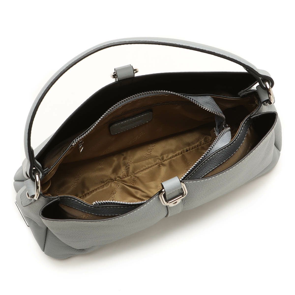 シュリンクレザーワンハンドルバッグ