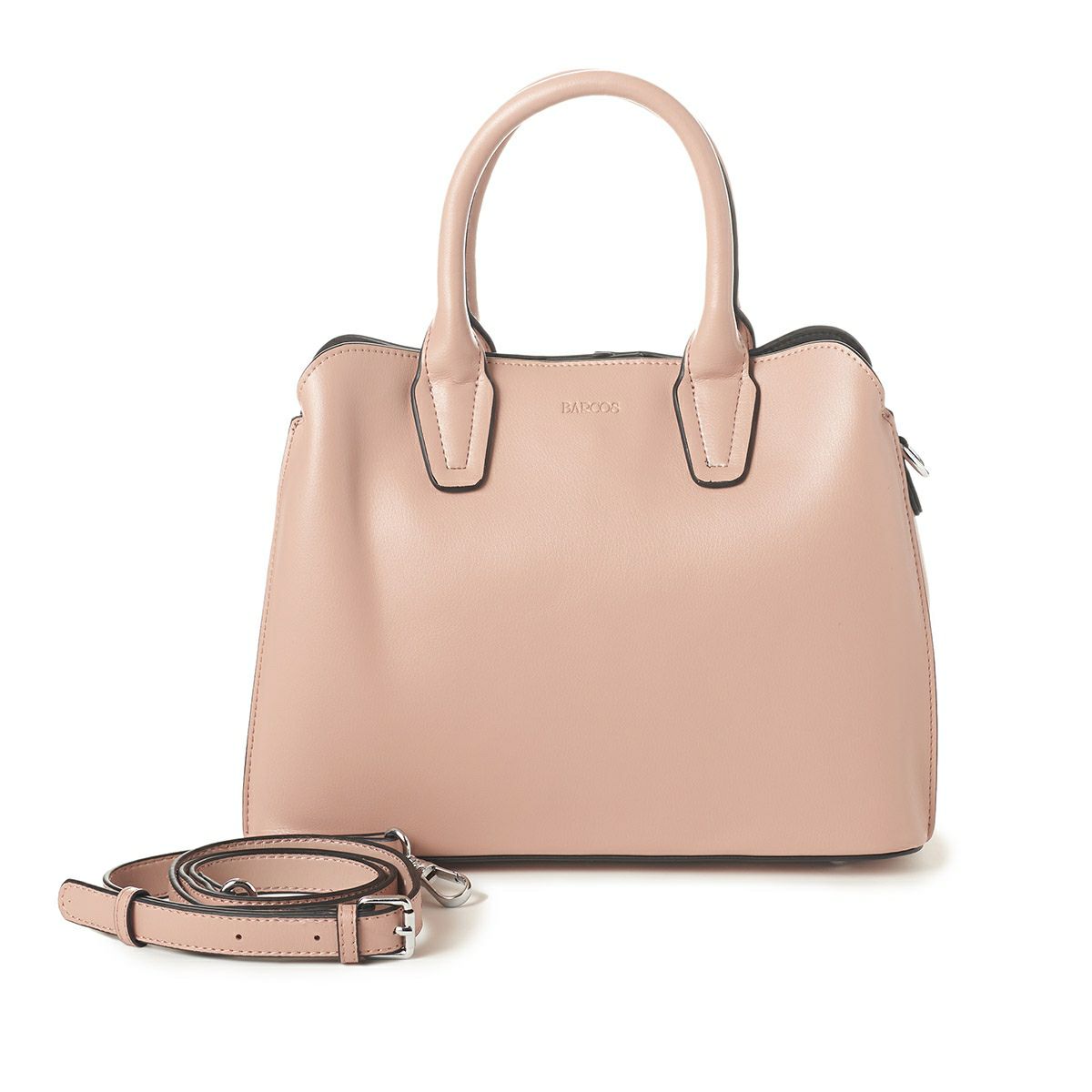 スムースレザー2wayハンドバッグ