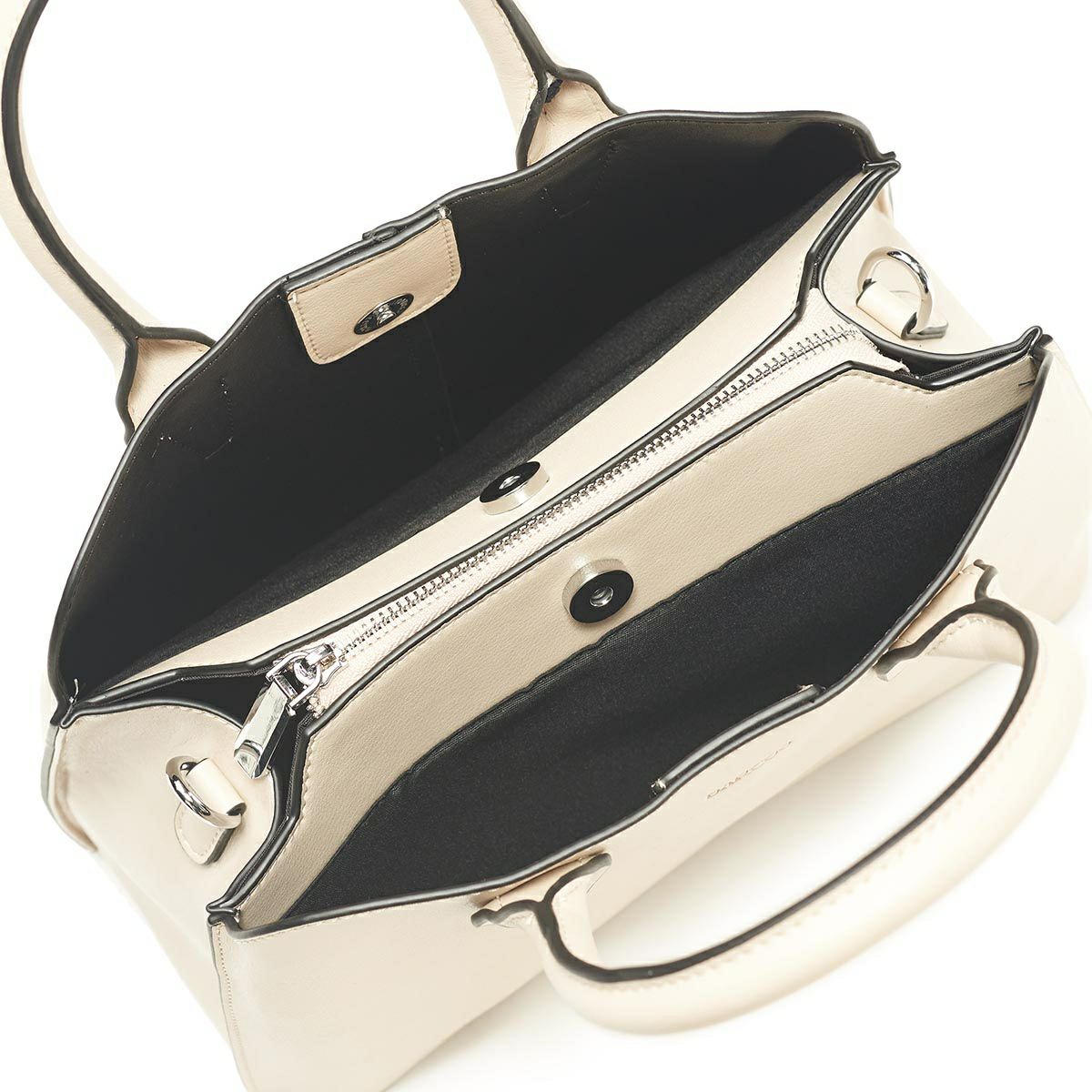 スムースレザー2wayハンドバッグ