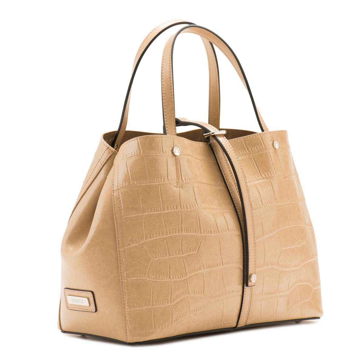 【セット商品】クロコダイル型押しシャイニングレザートート＆ロングウォレット