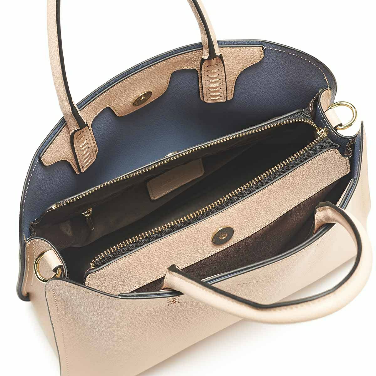 レザー2wayハンドバッグ