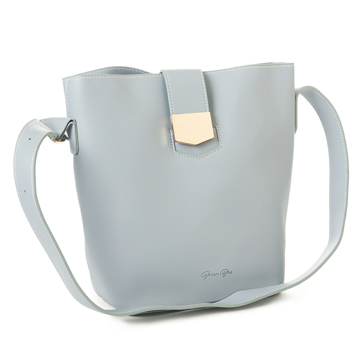 金具デザインショルダーバッグ