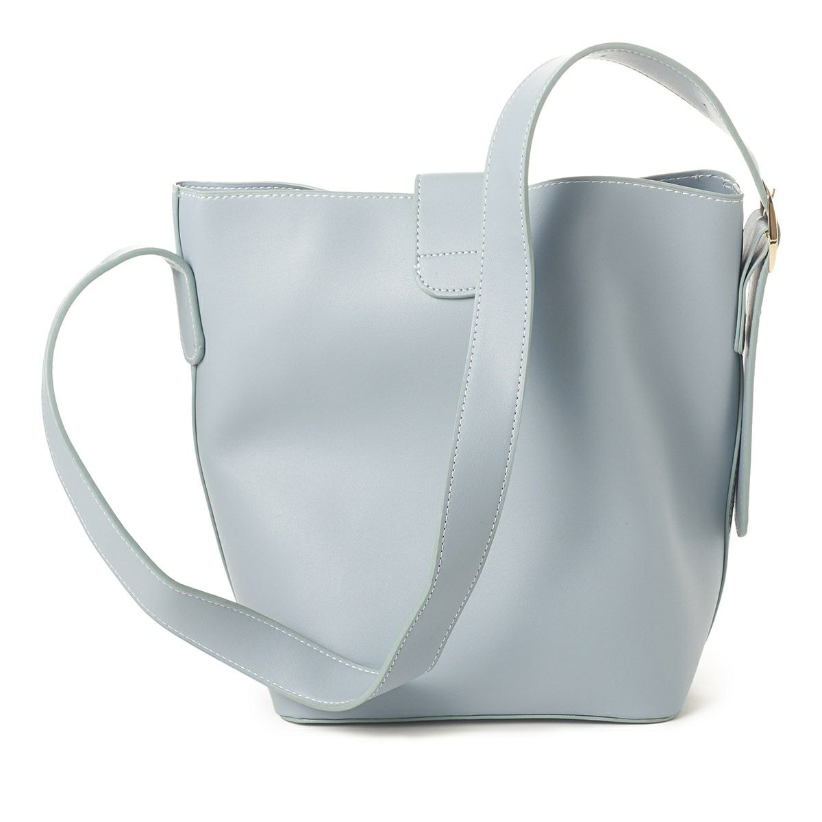 金具デザインショルダーバッグ