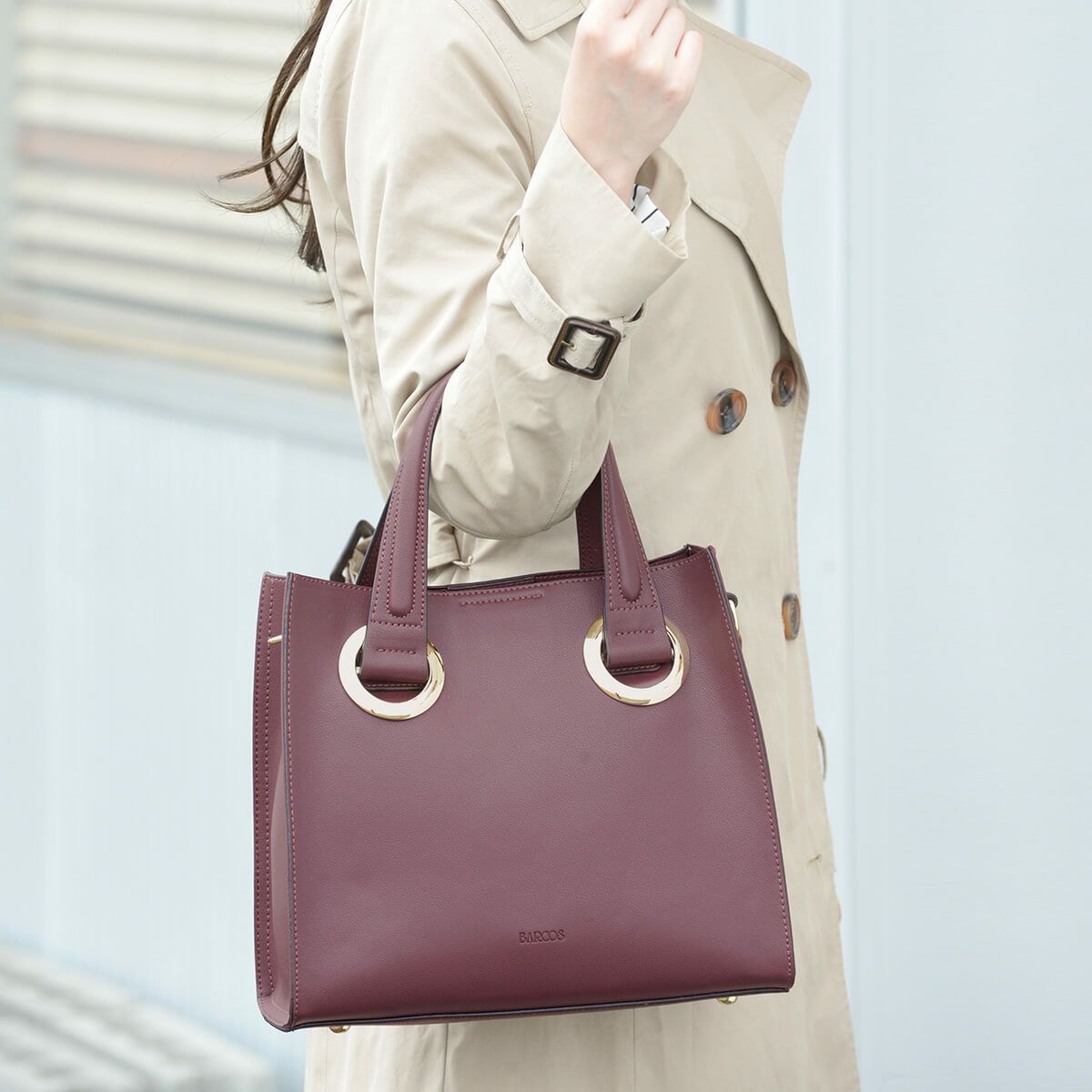 2way金具デザインバッグ