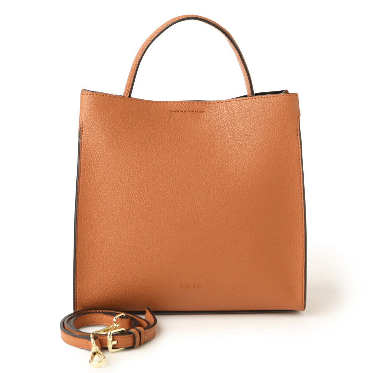 レザー2wayハンドバッグ