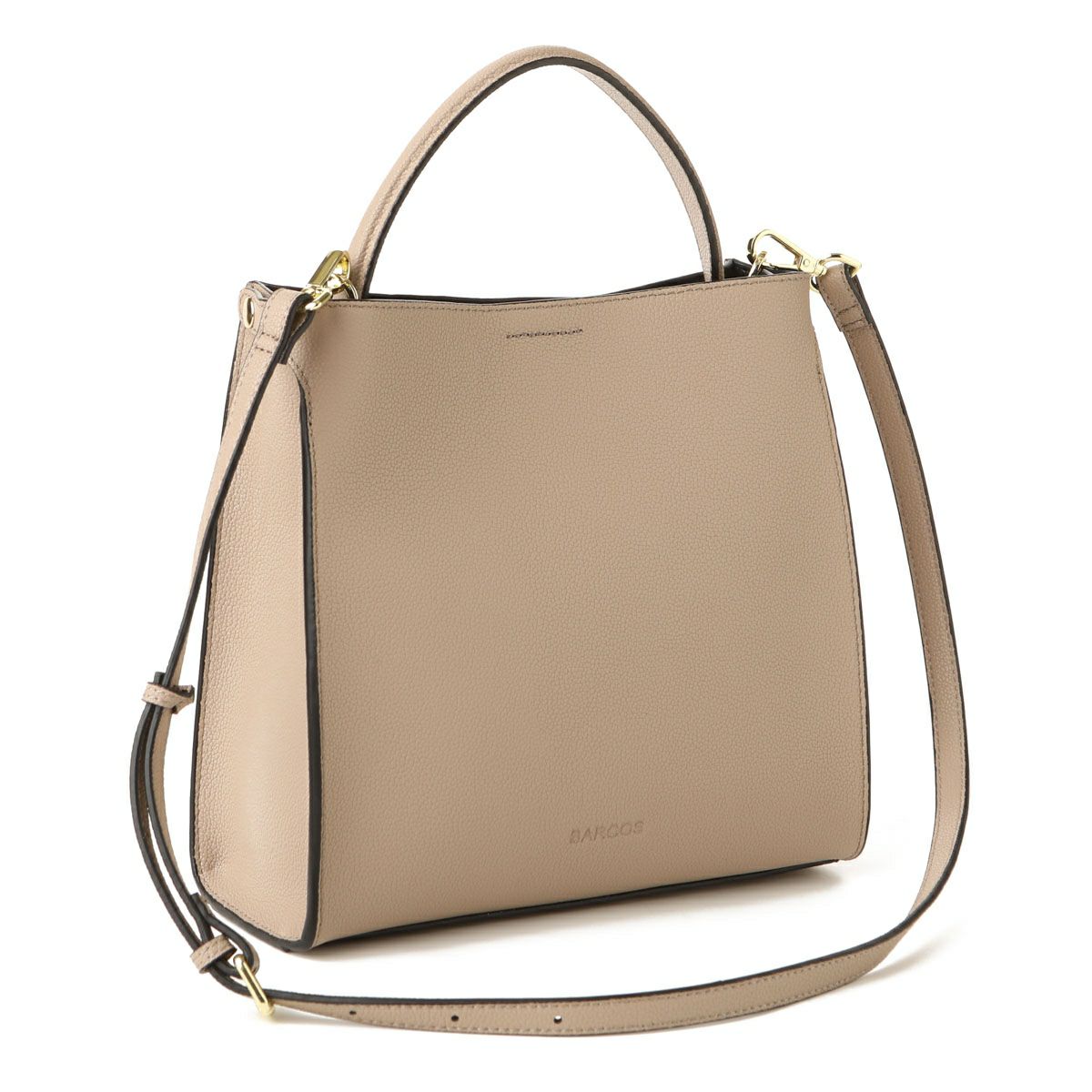 レザー2wayハンドバッグ