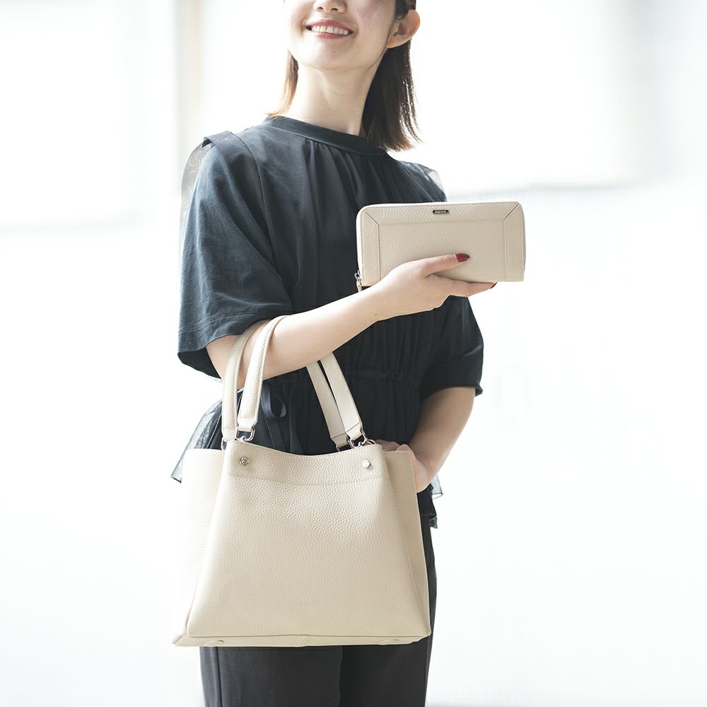 シュリンクレザー3wayハンドバッグ アリス