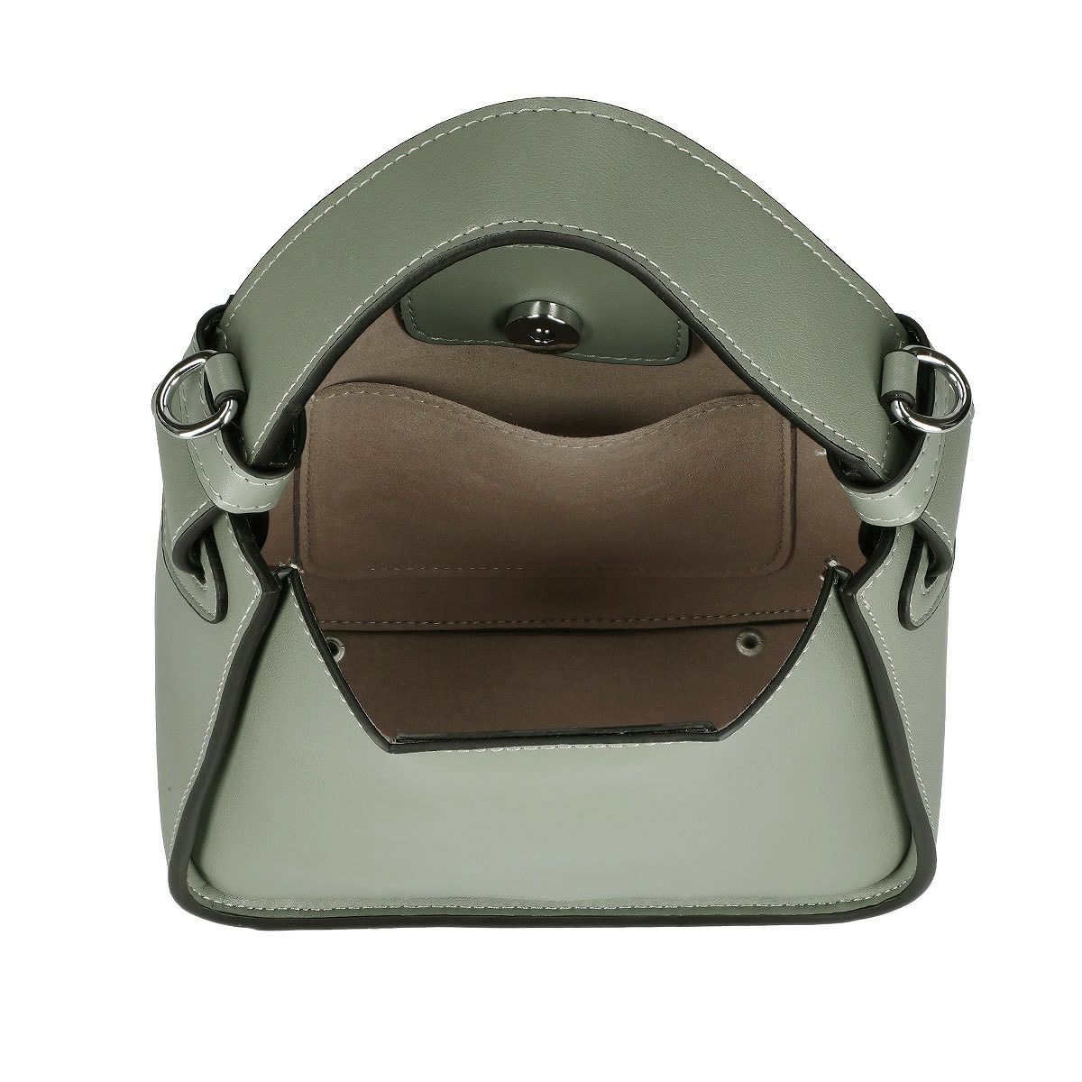 2wayレザーミニハンドバッグ