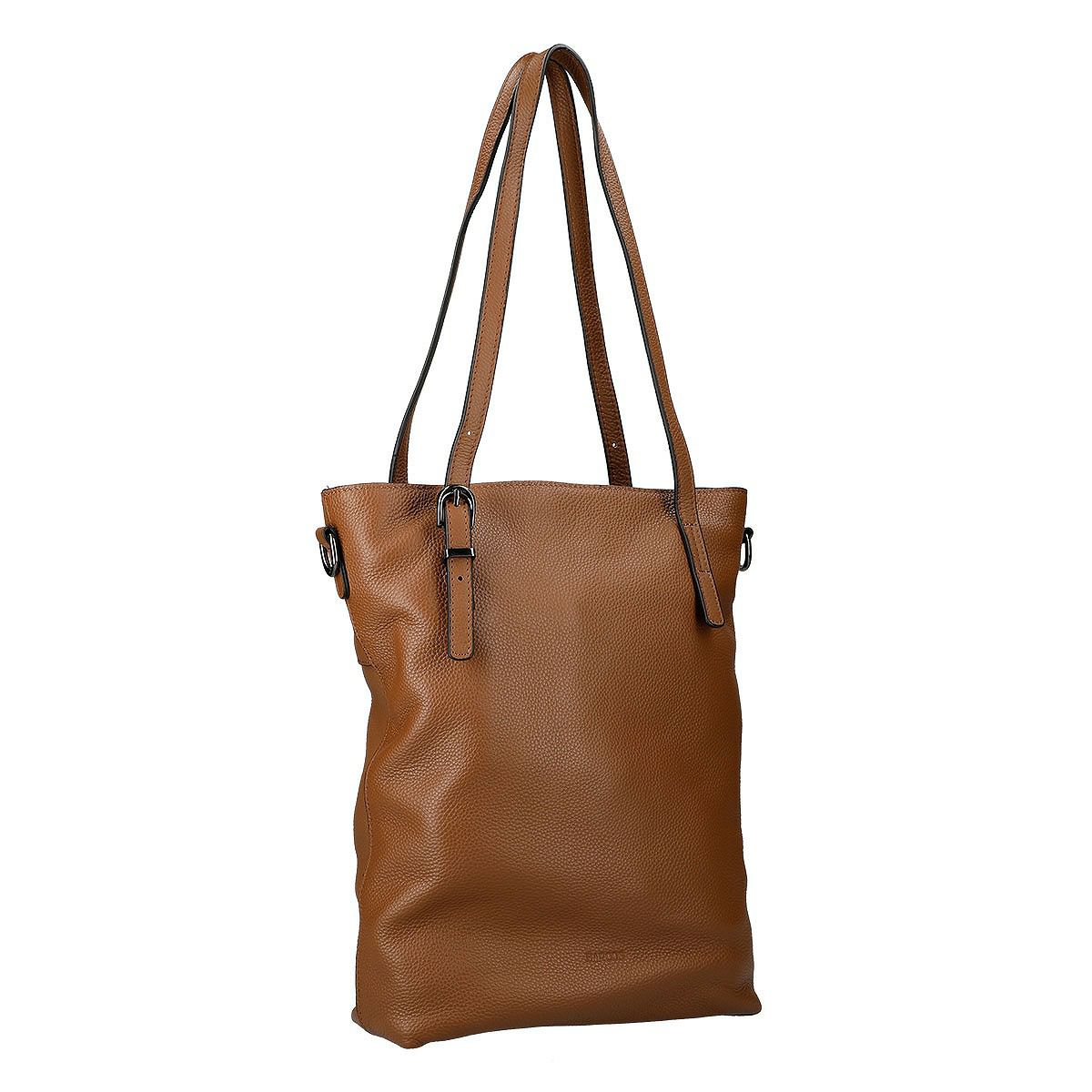 牛革2way縦長トートバッグ